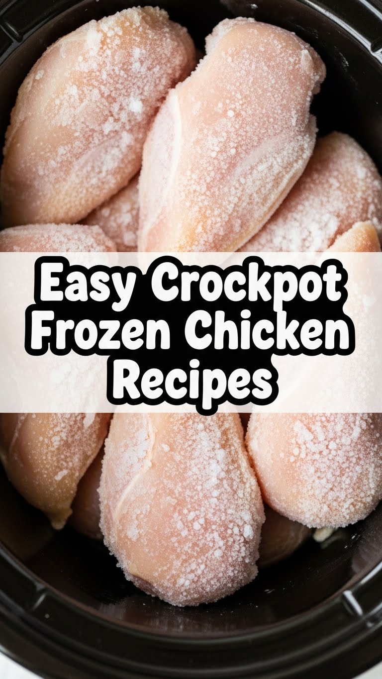 Easy Crockpot Frozen Chicken Recipes