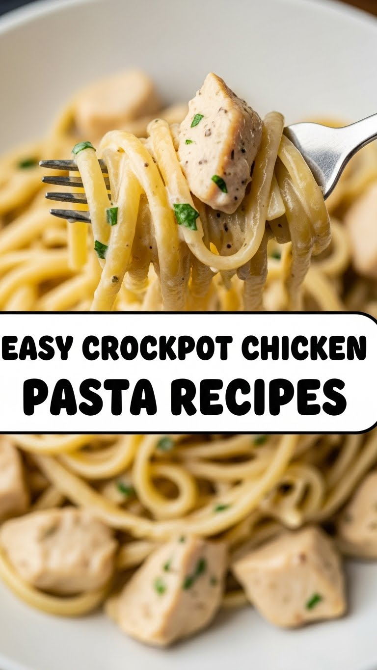 Easy Crockpot Chicken Pasta Recipes