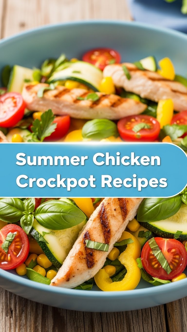 Summer Chicken Crockpot Recipes