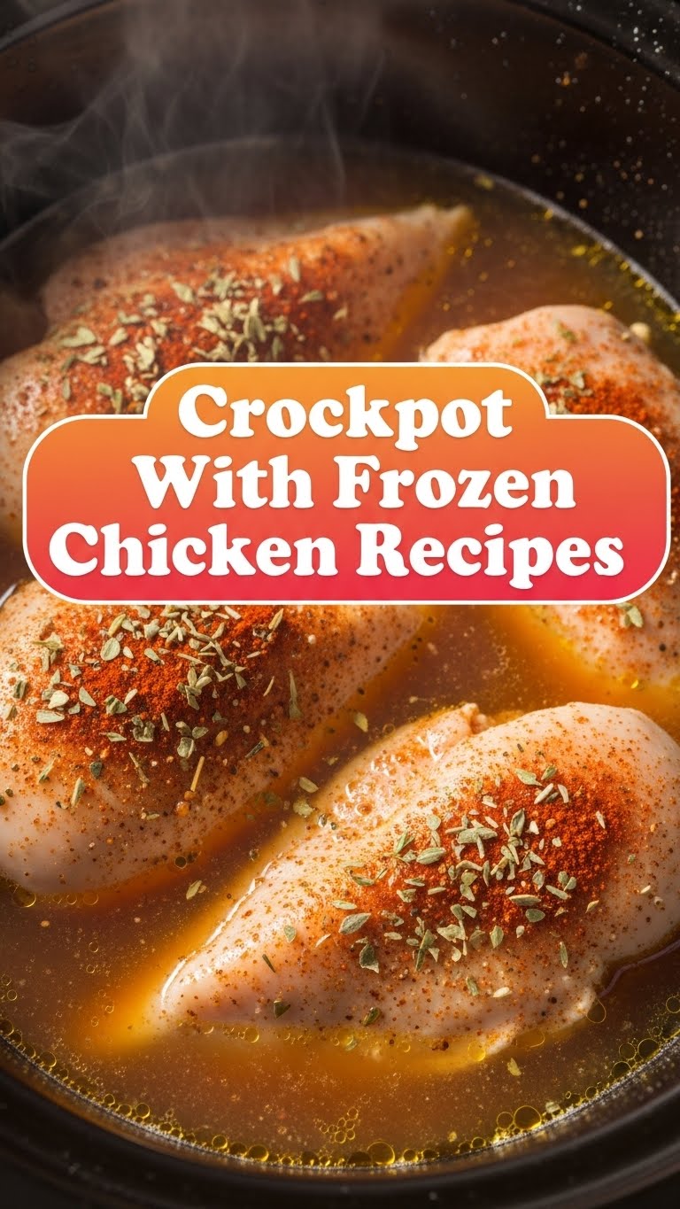 Crockpot With Frozen Chicken Recipes