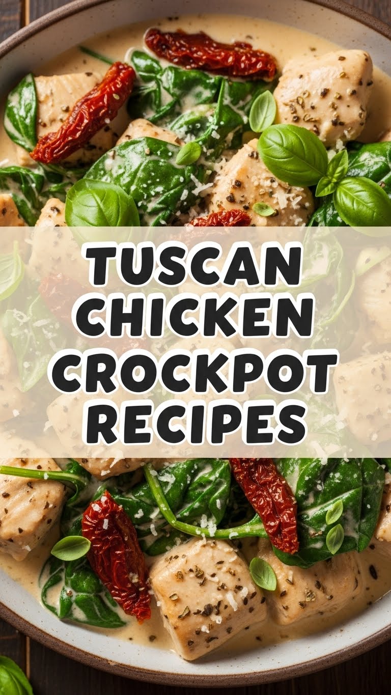 Tuscan Chicken Crockpot Recipes