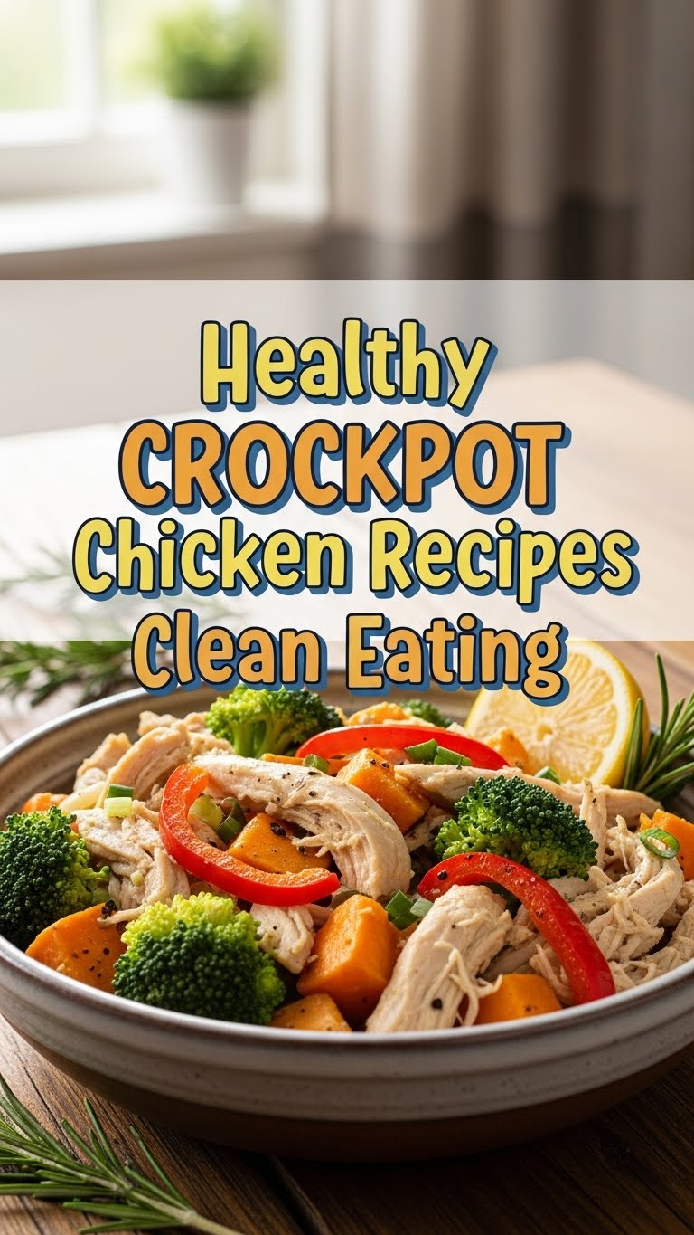 Healthy Crockpot Chicken Recipes Clean Eating