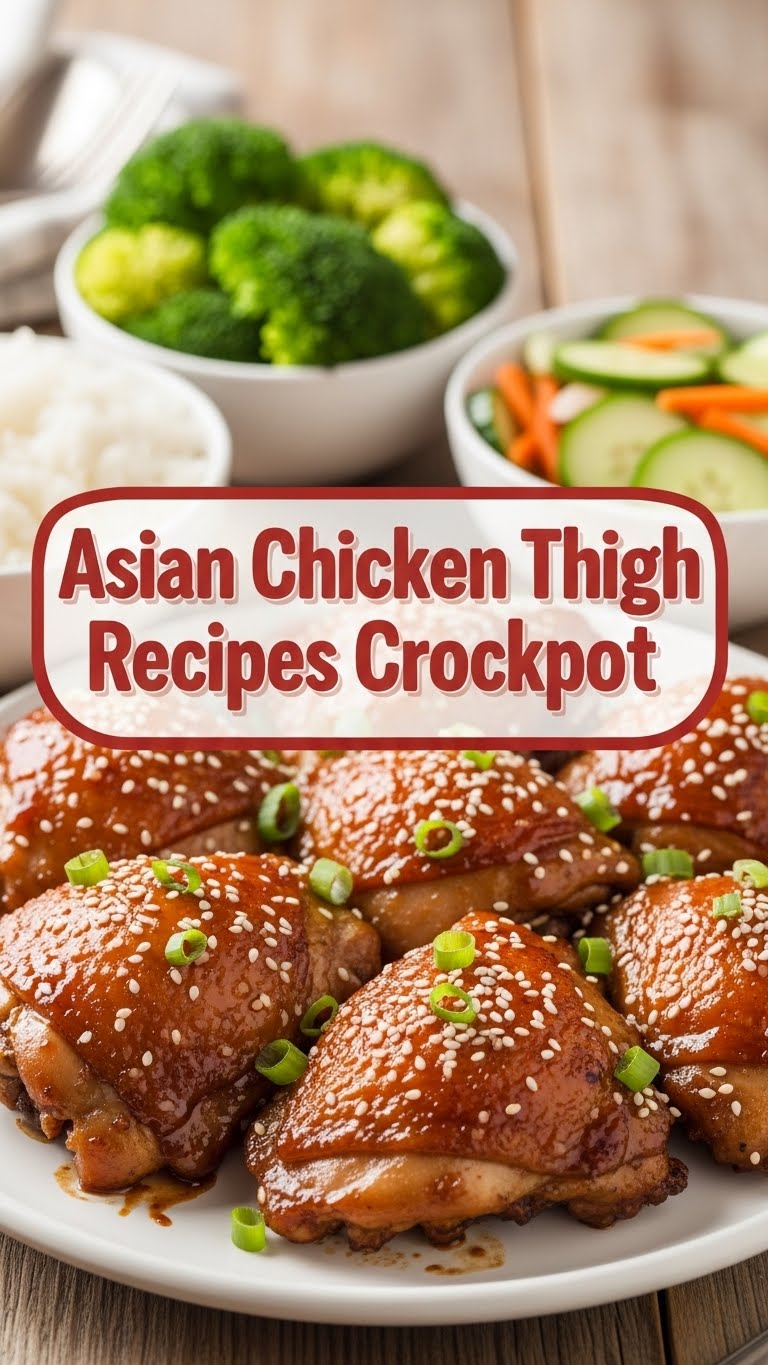 Asian Chicken Thigh Recipes Crockpot