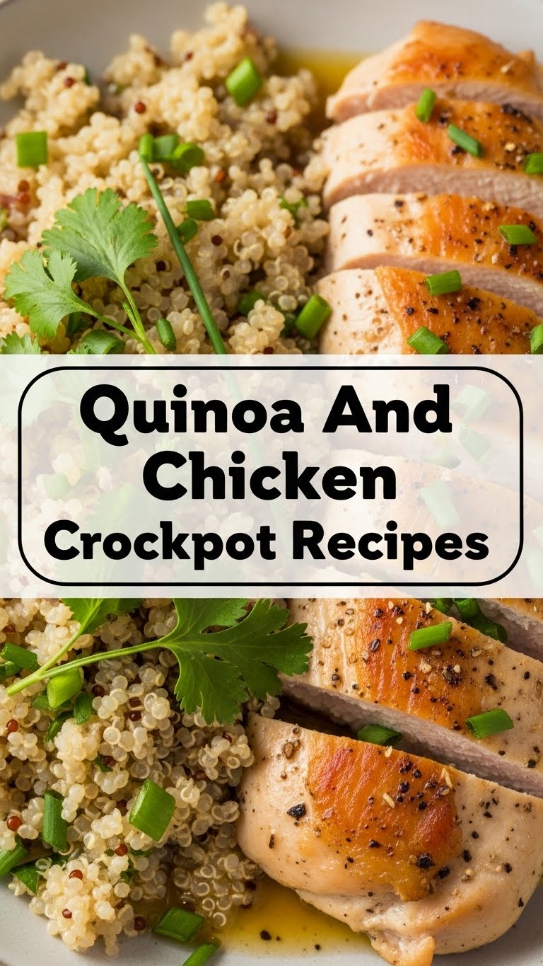 Quinoa And Chicken Crockpot Recipes