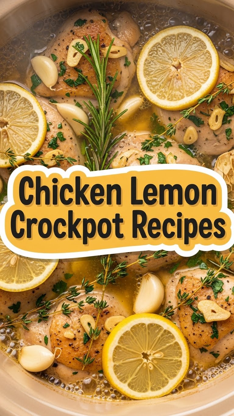 Chicken Lemon Crockpot Recipes