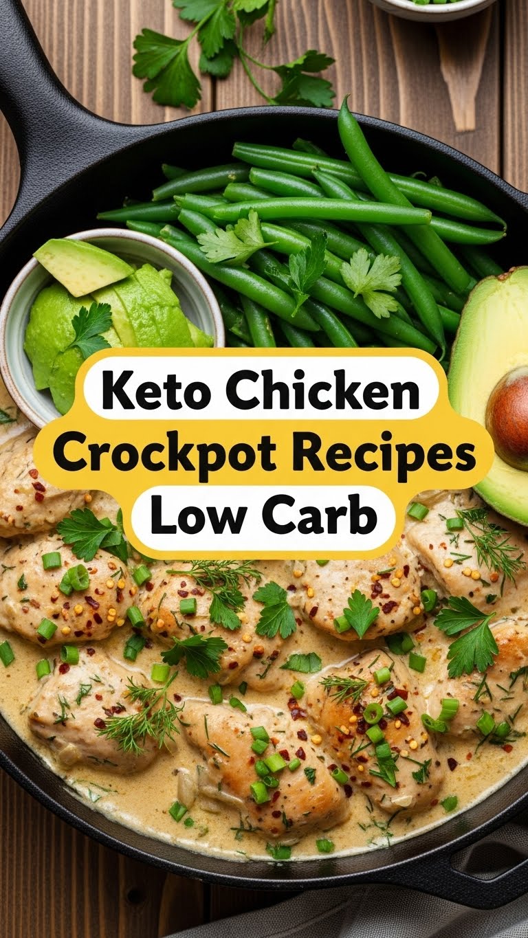 Keto Chicken Crockpot Recipes Low Carb