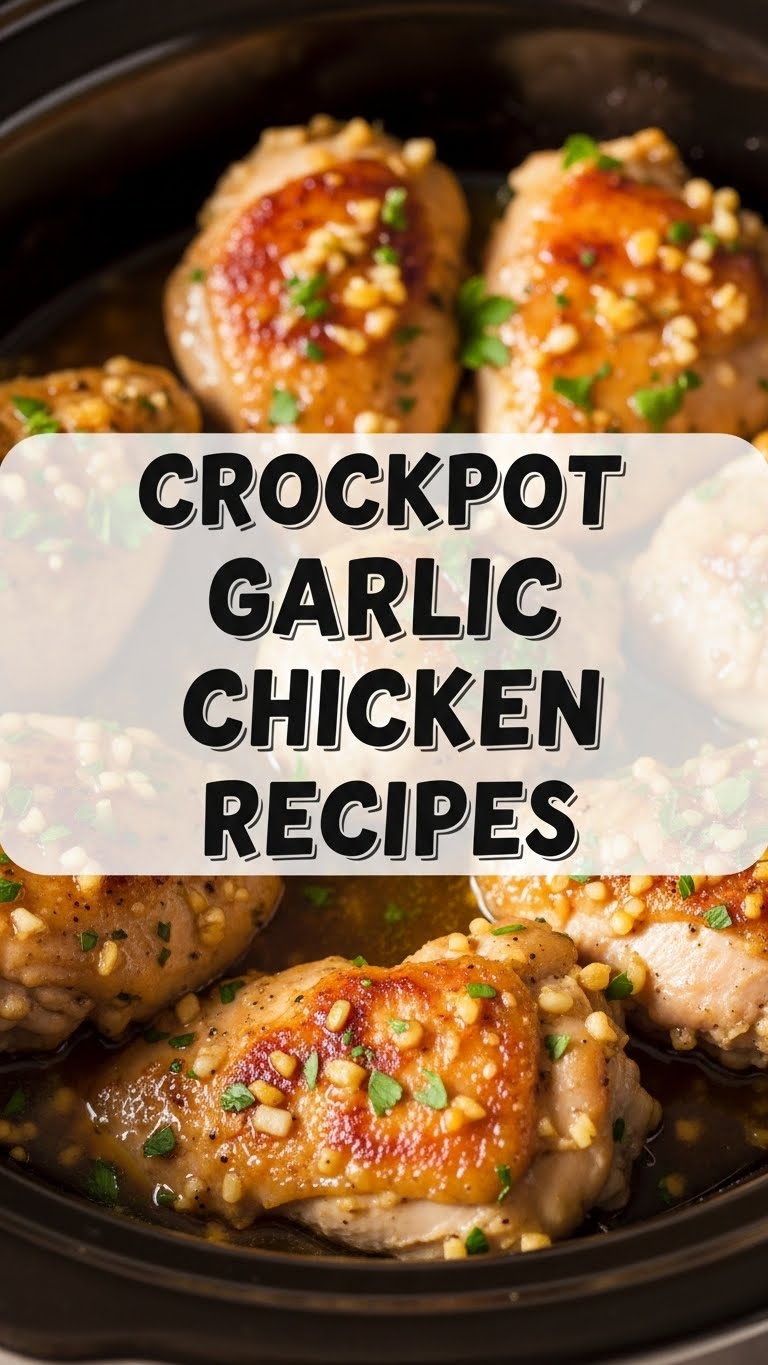 Crockpot Garlic Chicken Recipes