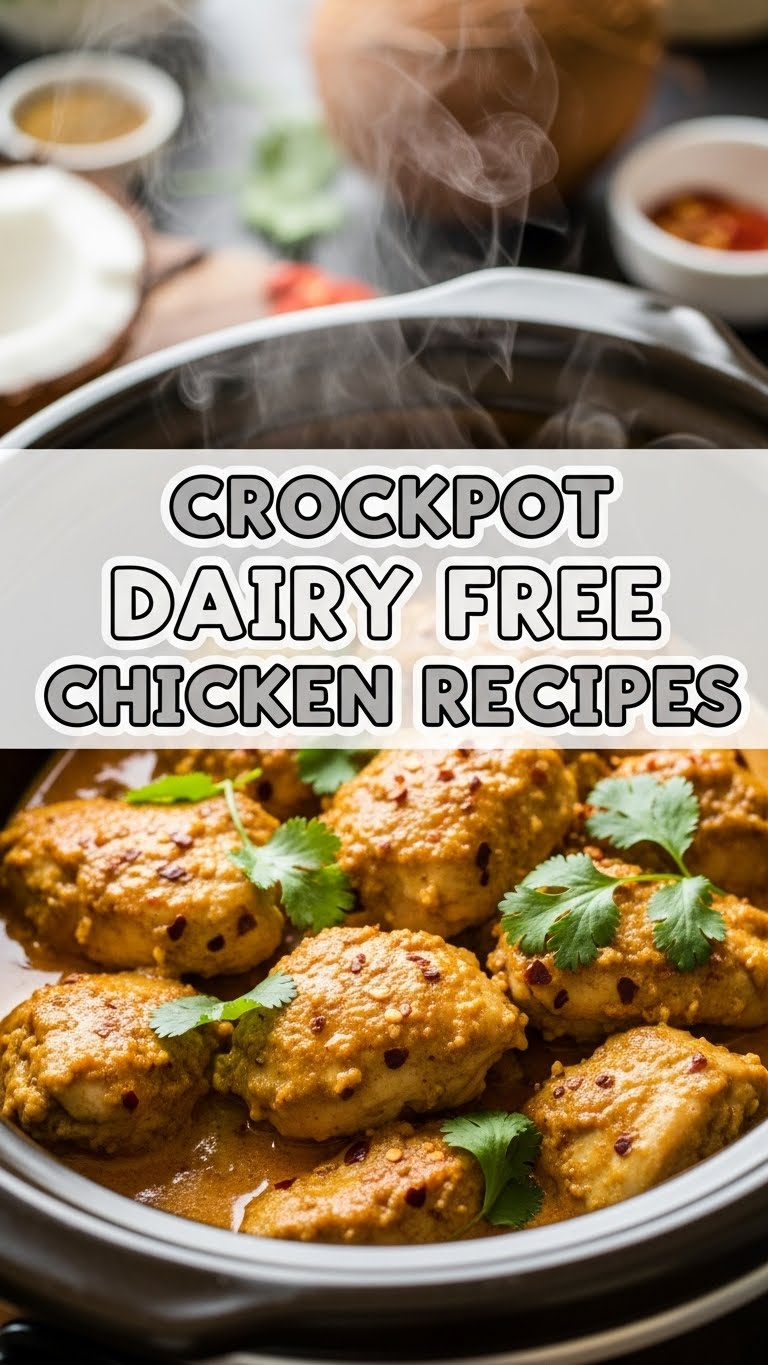 Crockpot Dairy Free Chicken Recipes
