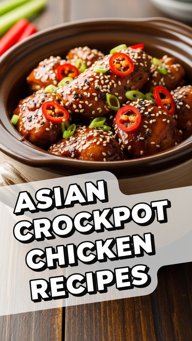 Asian Crockpot Chicken Recipes