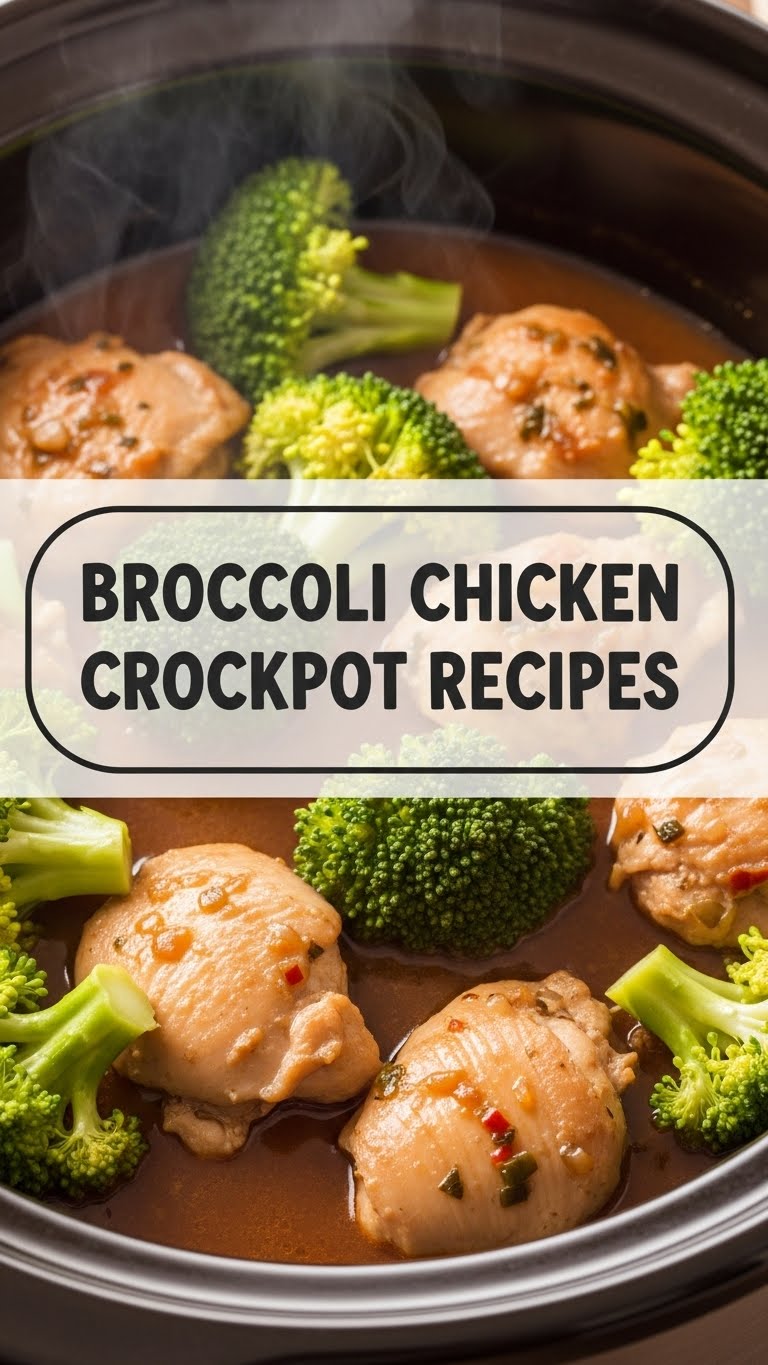 Broccoli Chicken Crockpot Recipes