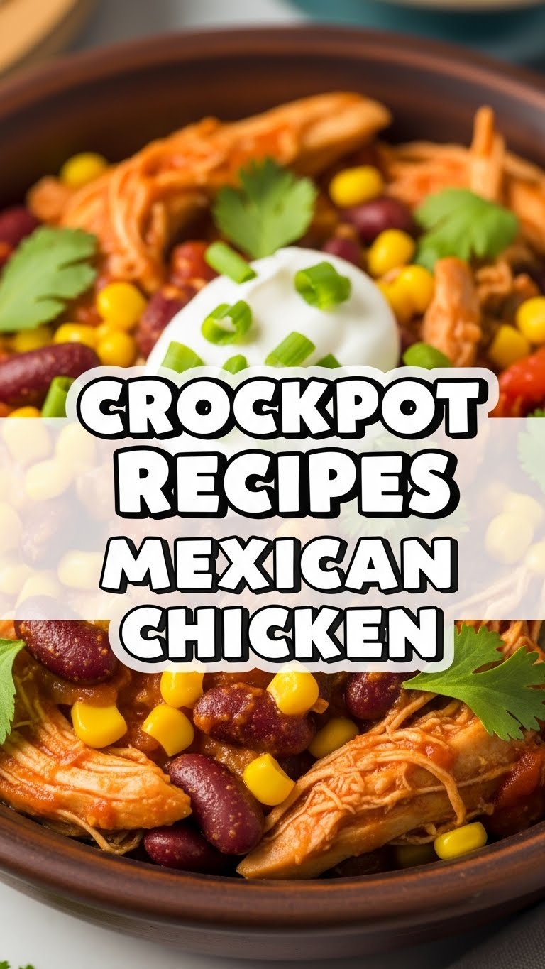 Crockpot Recipes Mexican Chicken