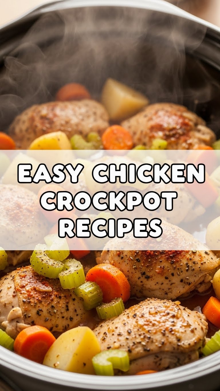 Easy Chicken Crockpot Recipes