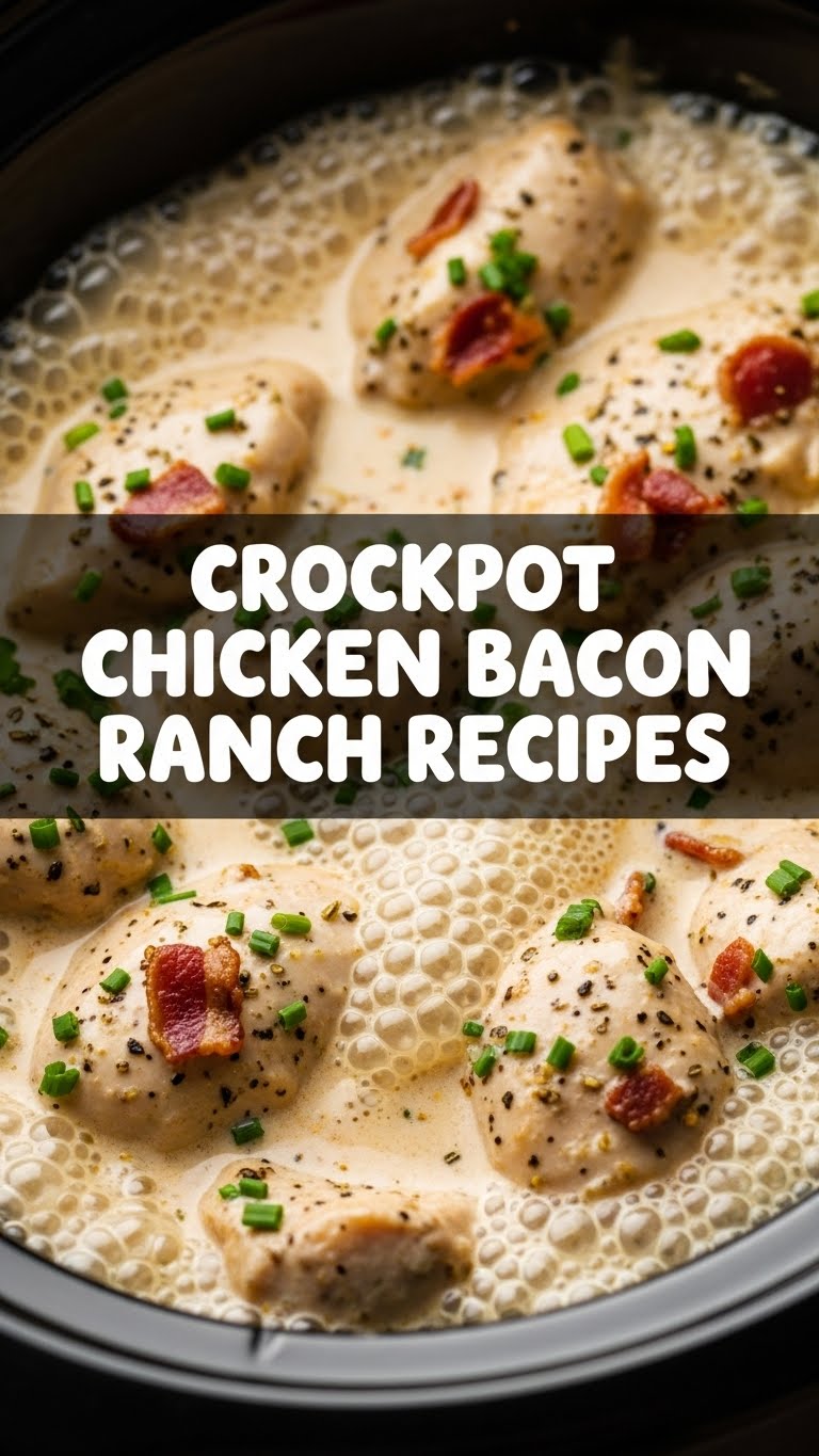 Crockpot Chicken Bacon Ranch Recipes