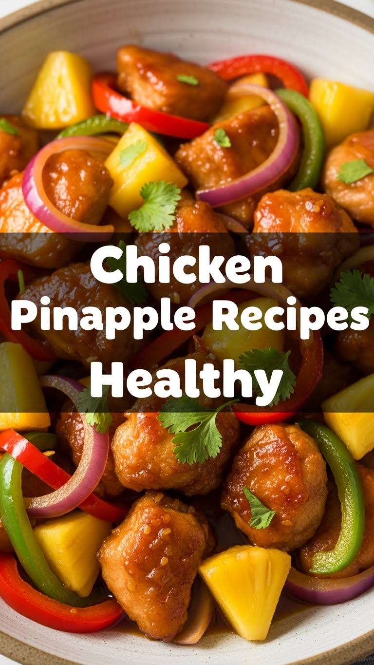 Chicken Pinapple Recipes Healthy