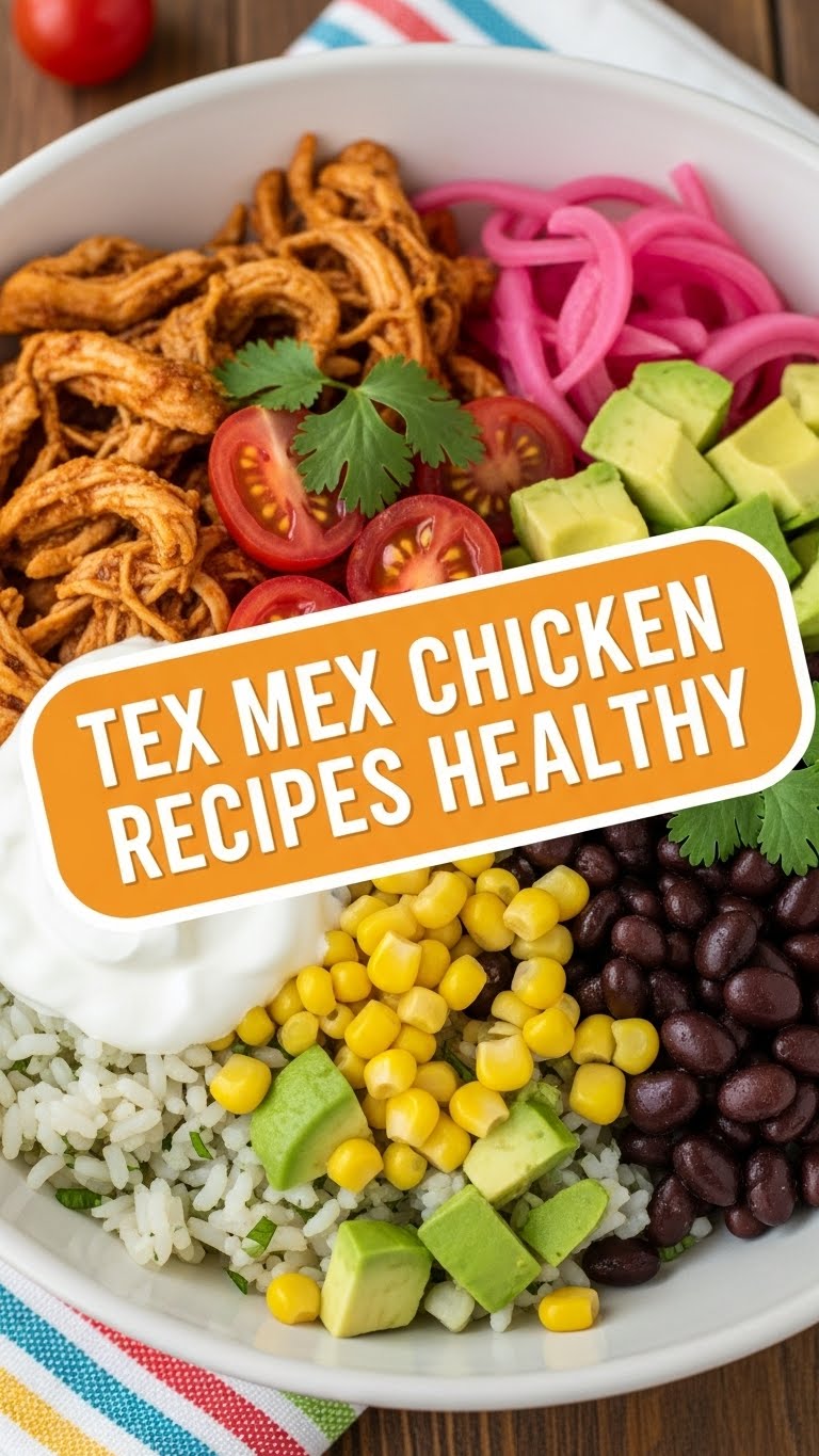 Tex Mex Chicken Recipes Healthy