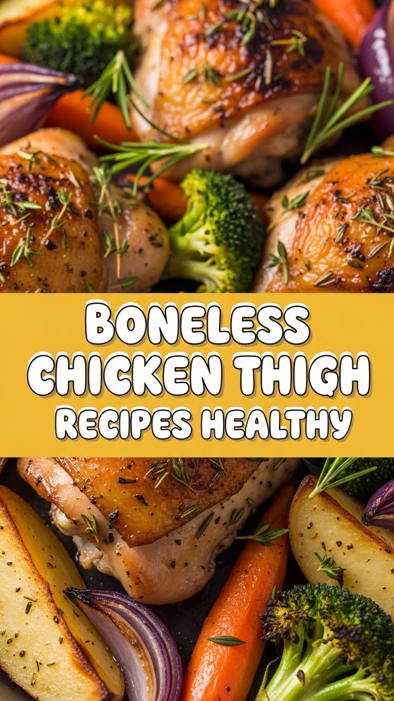 Boneless Chicken Thigh Recipes Healthy