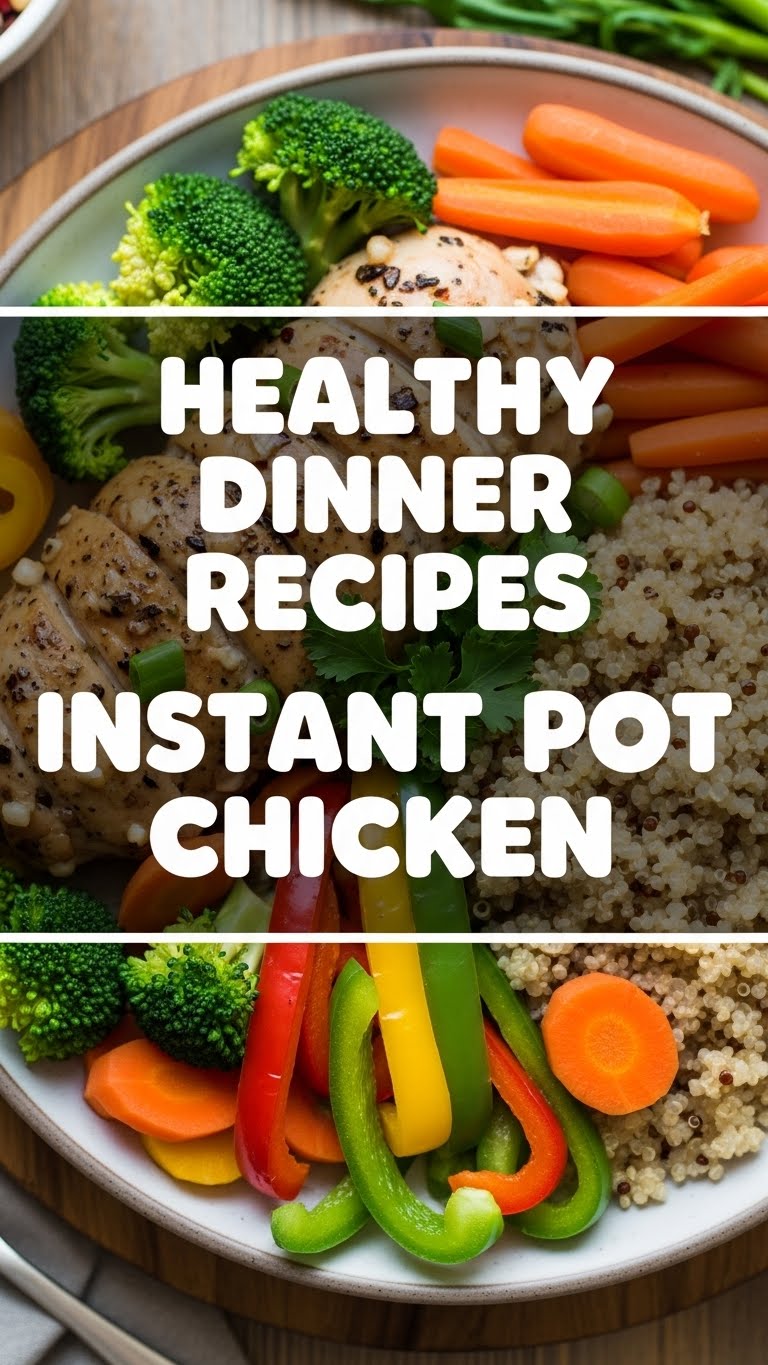 Healthy Dinner Recipes Instant Pot Chicken
