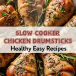 Slow Cooker Chicken Drumsticks Healthy Easy Recipes
