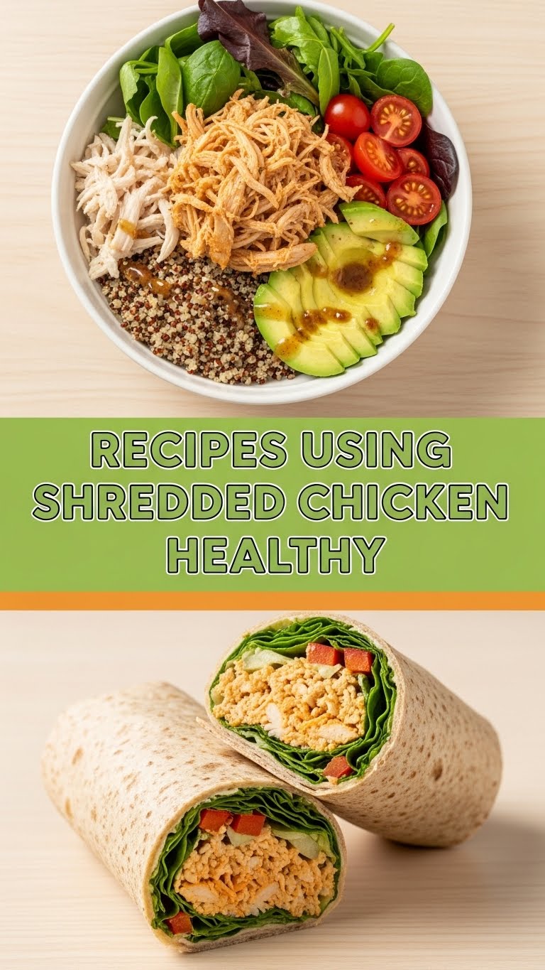 Recipes Using Shredded Chicken Healthy