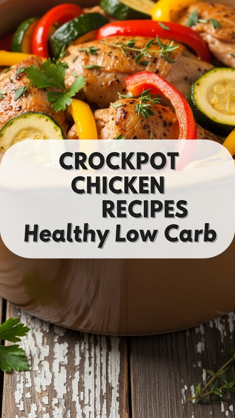 Crockpot Chicken Recipes Healthy Low Carb