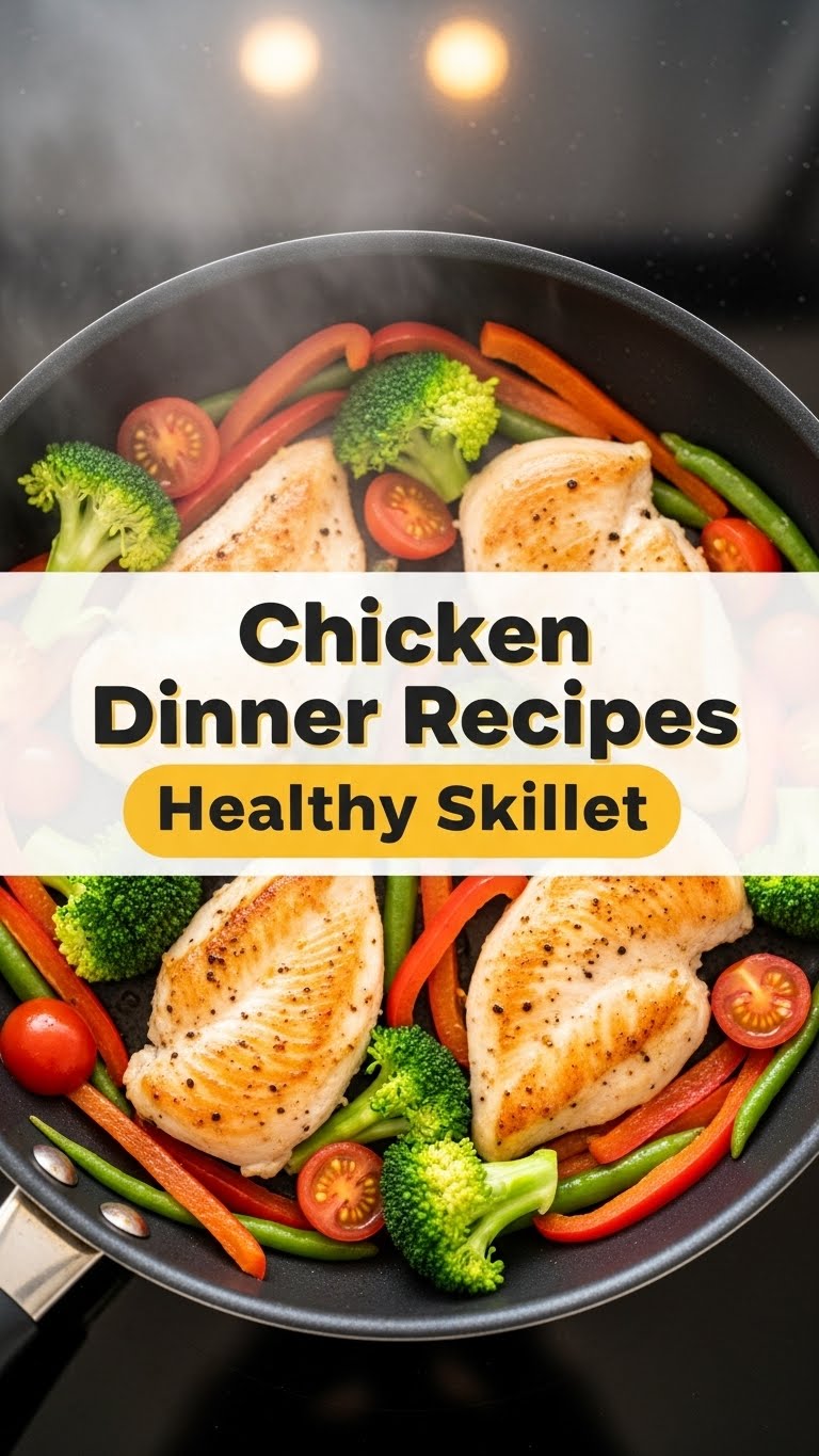 Chicken Dinner Recipes Healthy Skillet