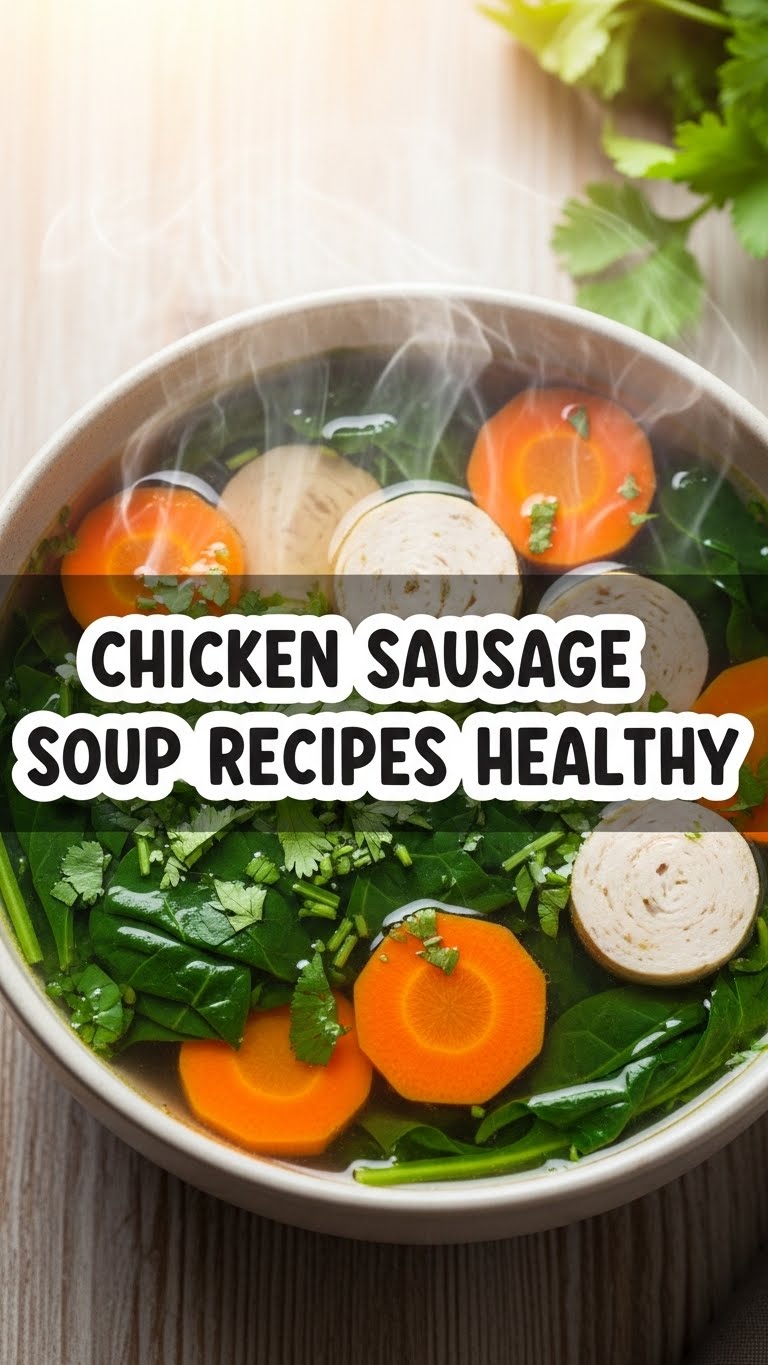 Chicken Sausage Soup Recipes Healthy
