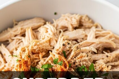 Shredded Chicken Recipes Healthy Easy