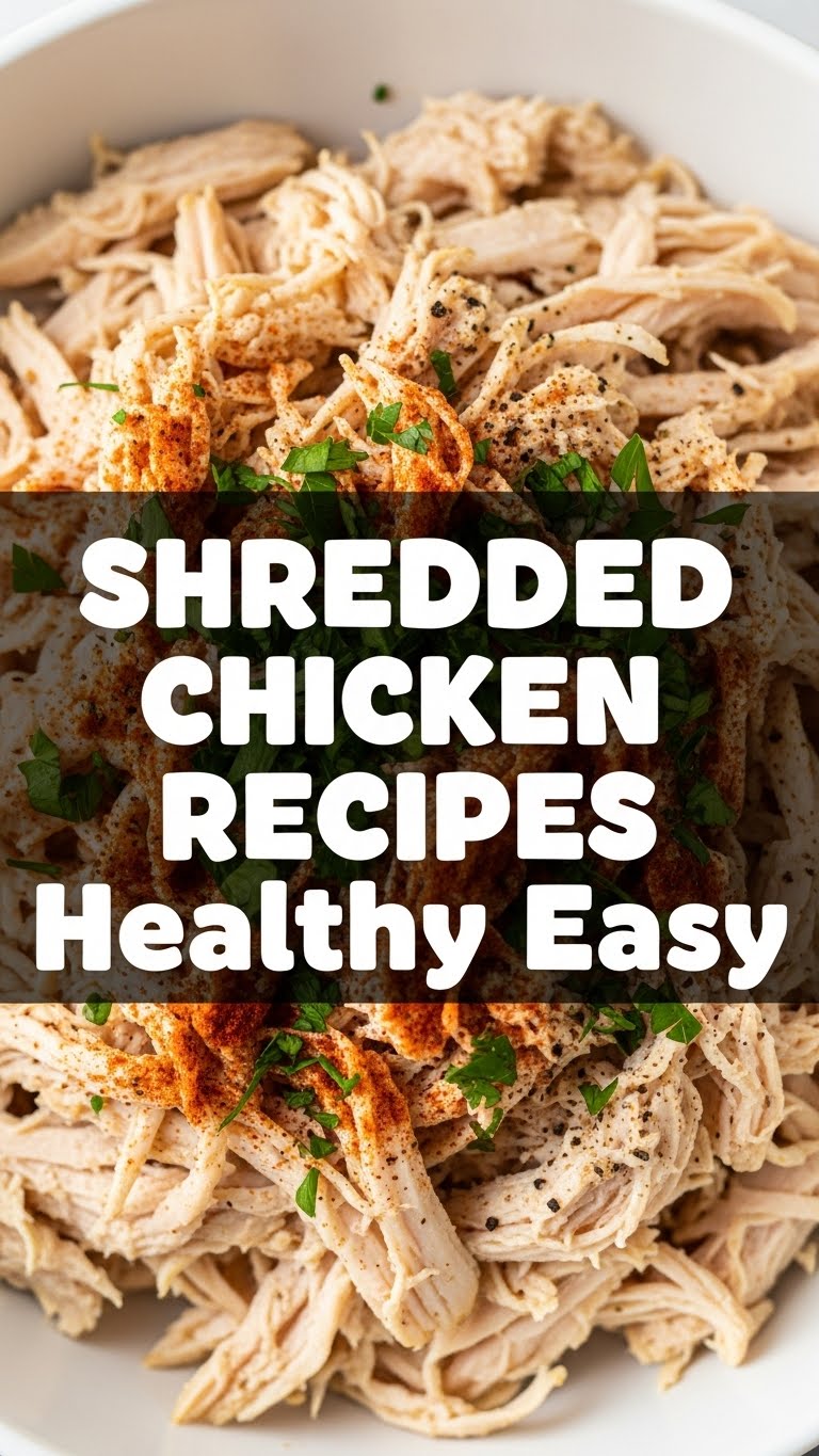Shredded Chicken Recipes Healthy Easy