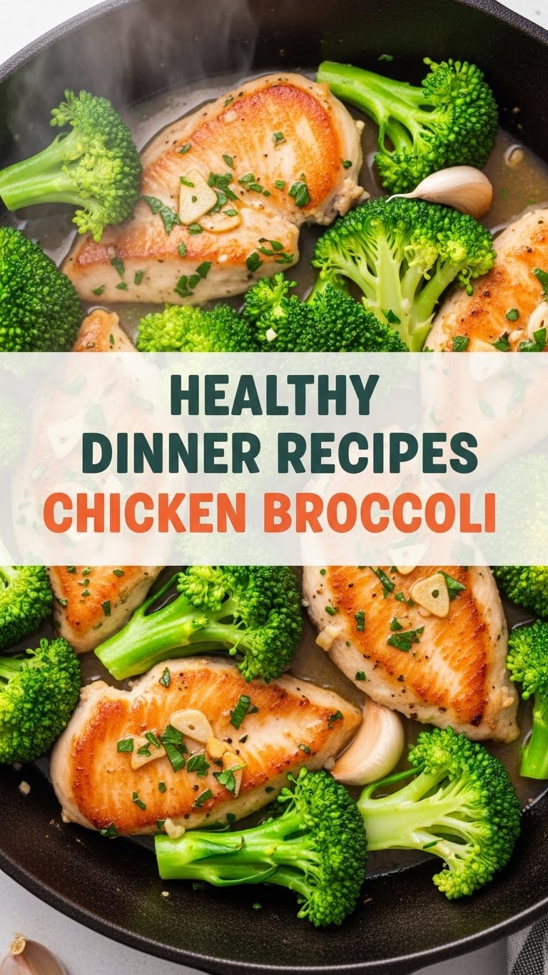Healthy Dinner Recipes Chicken Broccoli