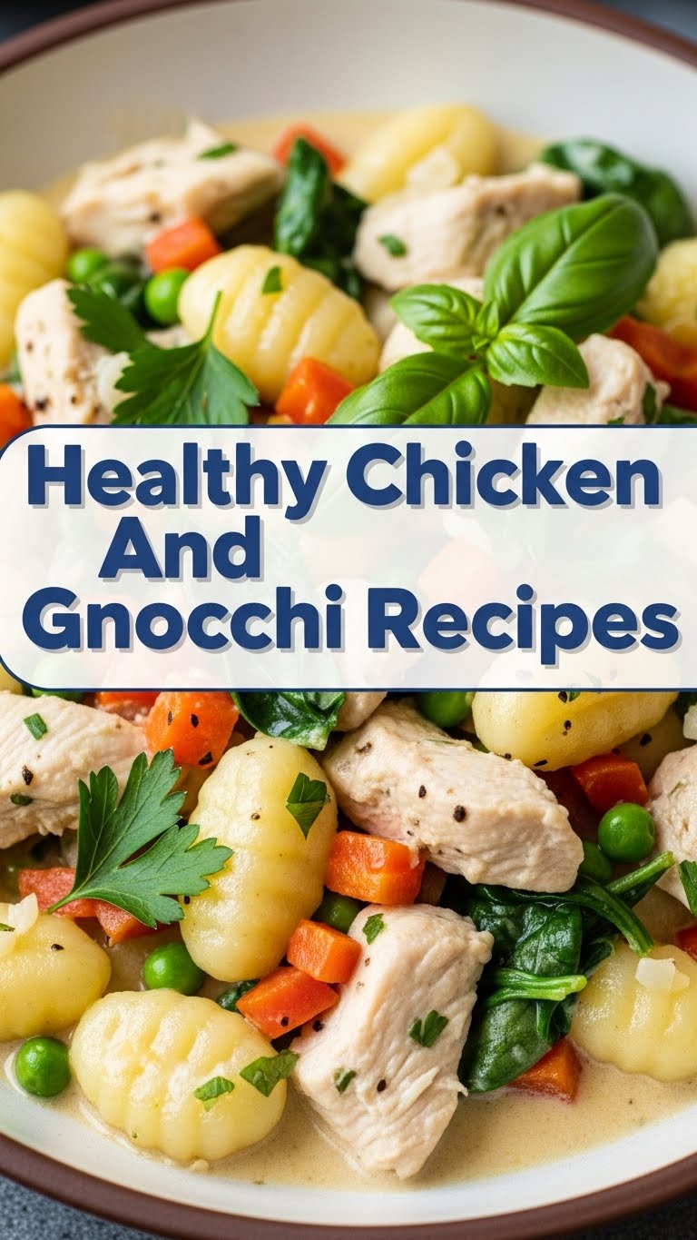 Healthy Chicken And Gnocchi Recipes