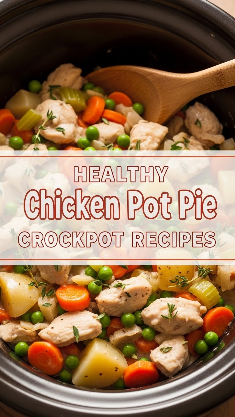 Healthy Chicken Pot Pie Crockpot Recipes