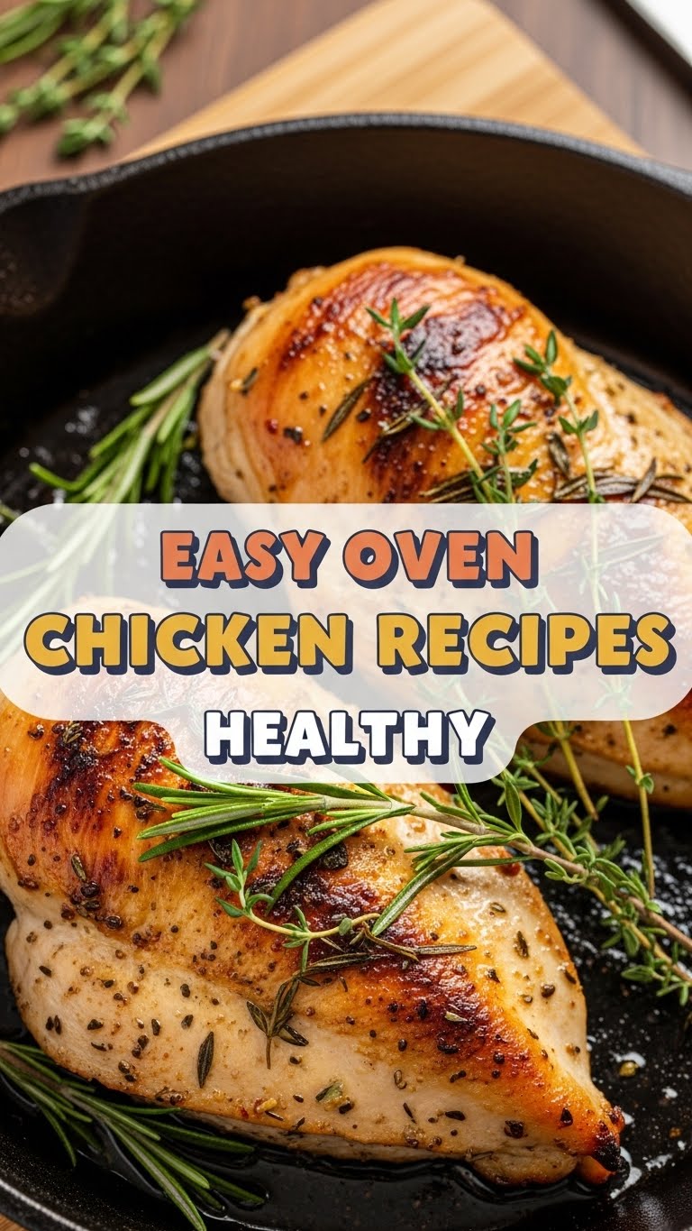 Easy Oven Chicken Recipes Healthy