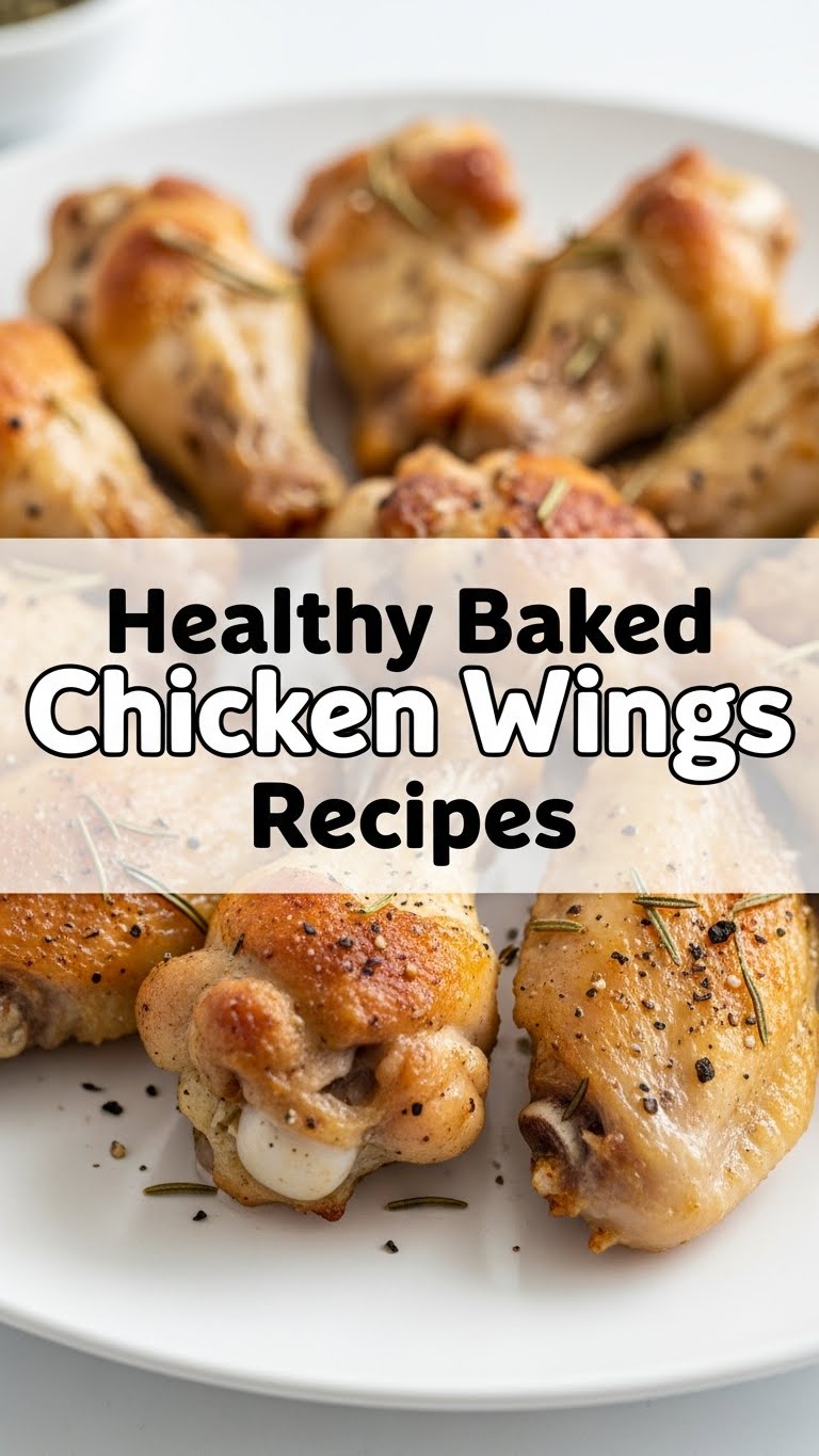 Healthy Baked Chicken Wings Recipes