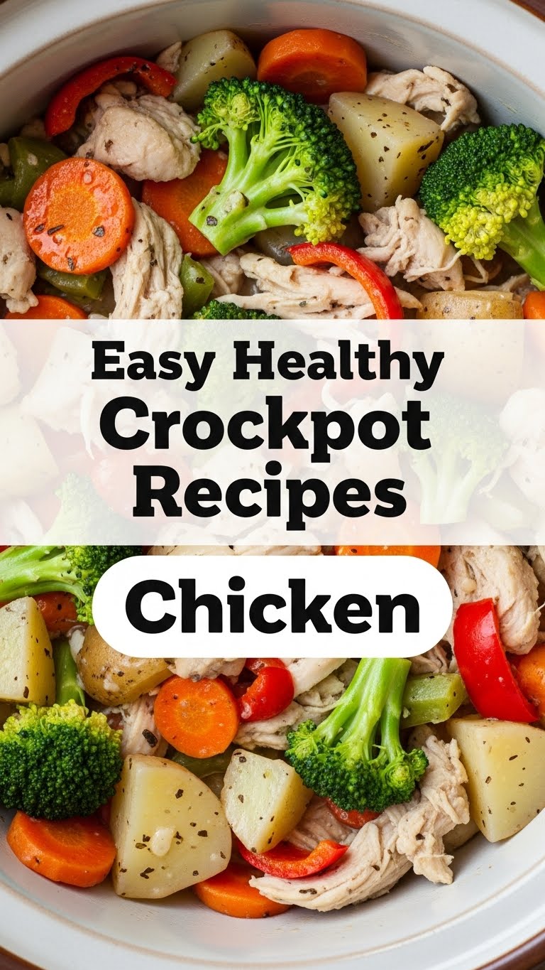 Easy Healthy Crockpot Recipes Chicken