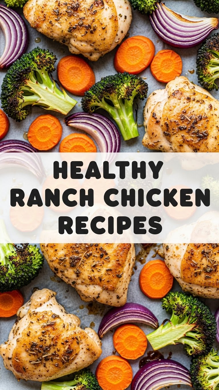 Healthy Ranch Chicken Recipes