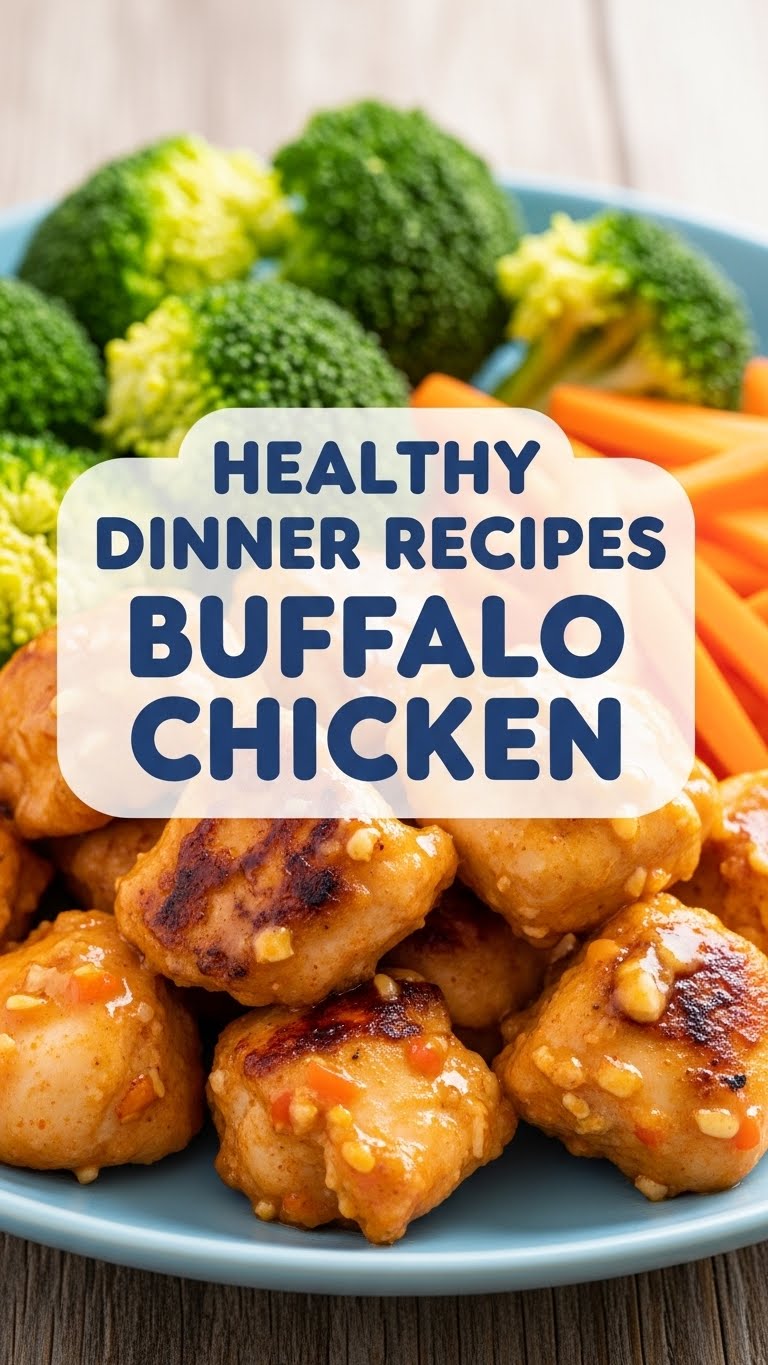 Healthy Dinner Recipes Buffalo Chicken