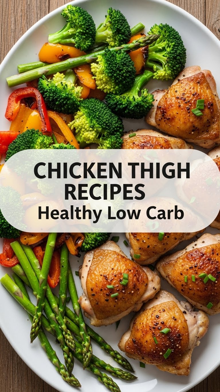 Chicken Thigh Recipes Healthy Low Carb