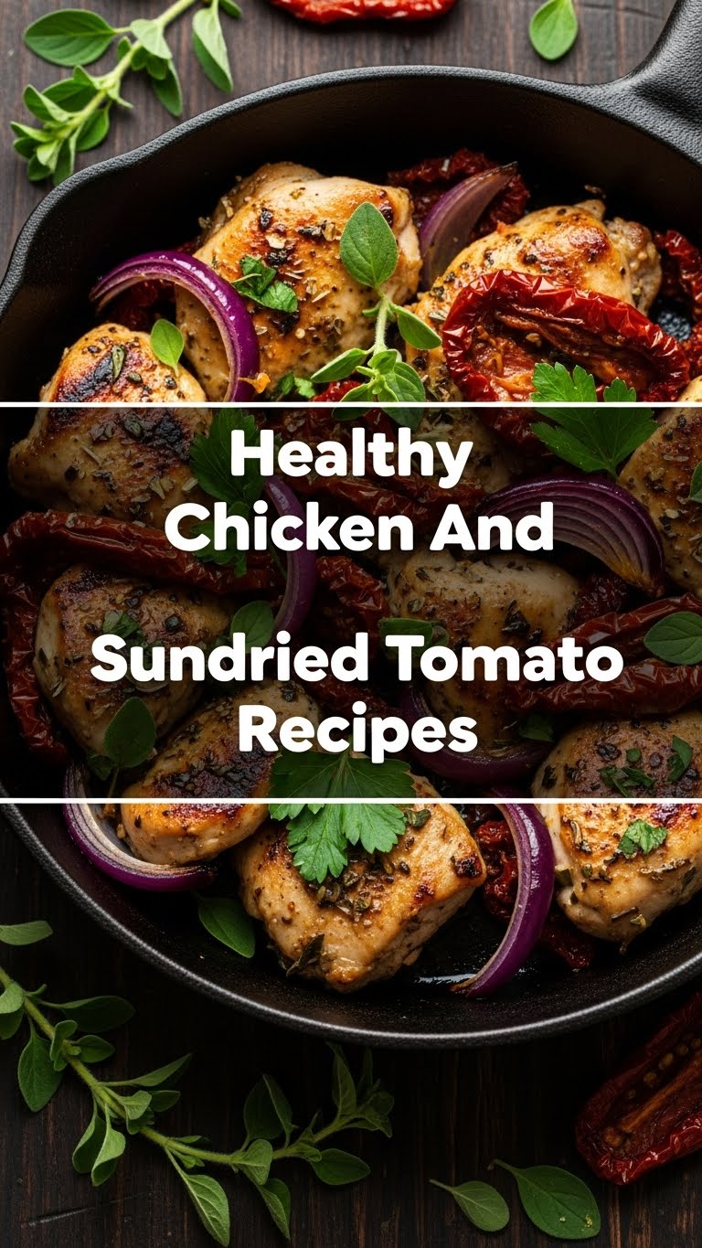 Healthy Chicken And Sundried Tomato Recipes