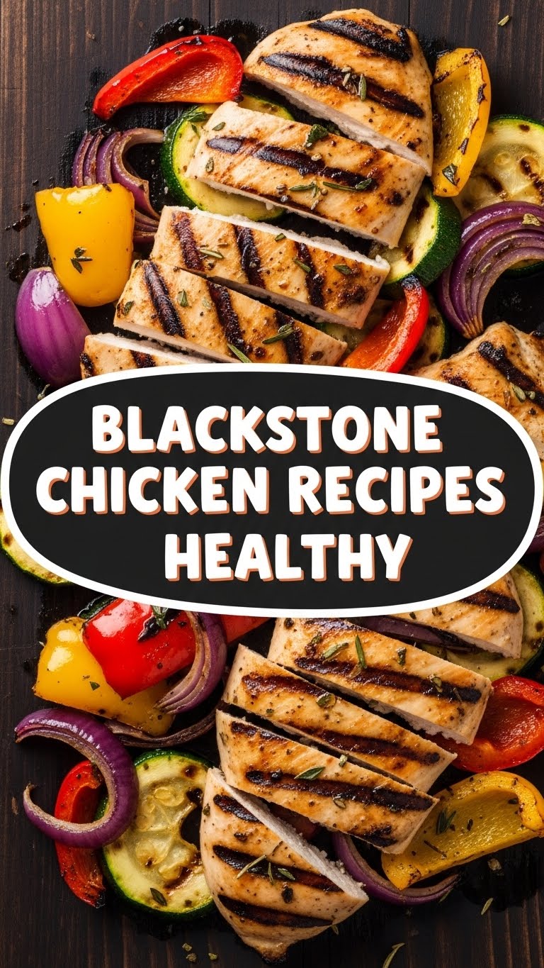 Blackstone Chicken Recipes Healthy
