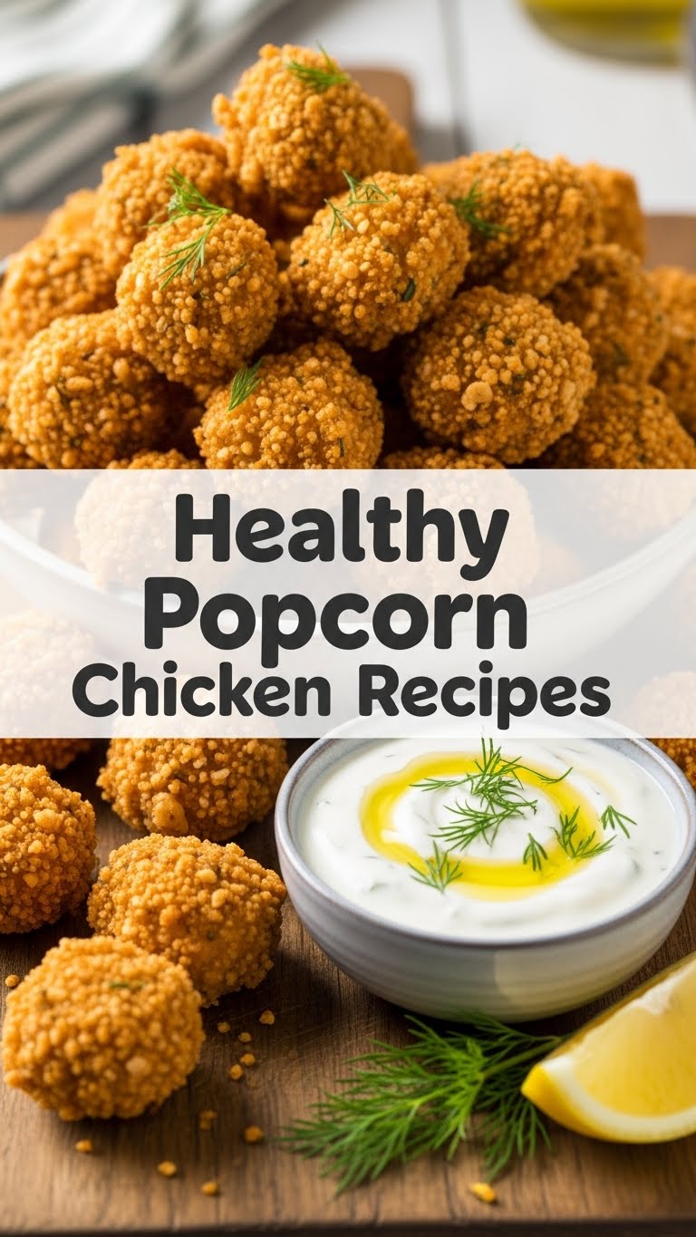 Healthy Popcorn Chicken Recipes