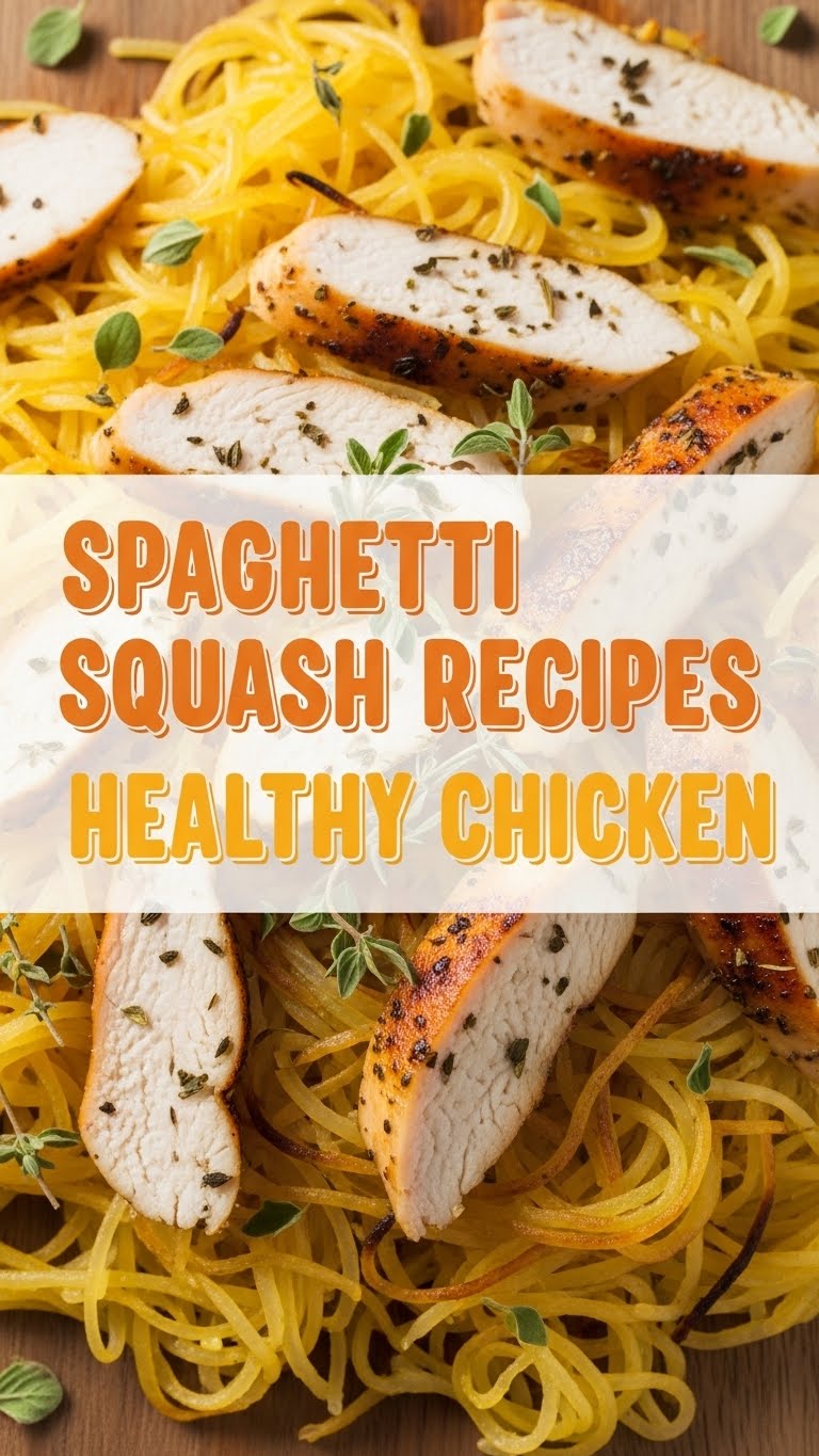 Spaghetti Squash Recipes Healthy Chicken