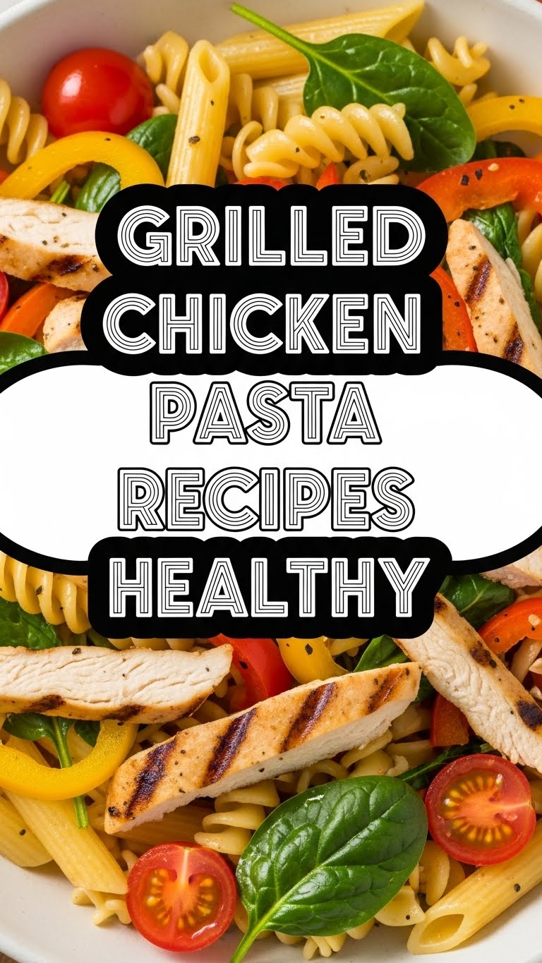 Grilled Chicken Pasta Recipes Healthy