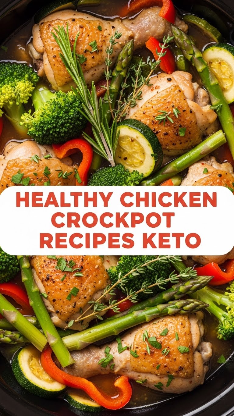 Healthy Chicken Crockpot Recipes Keto