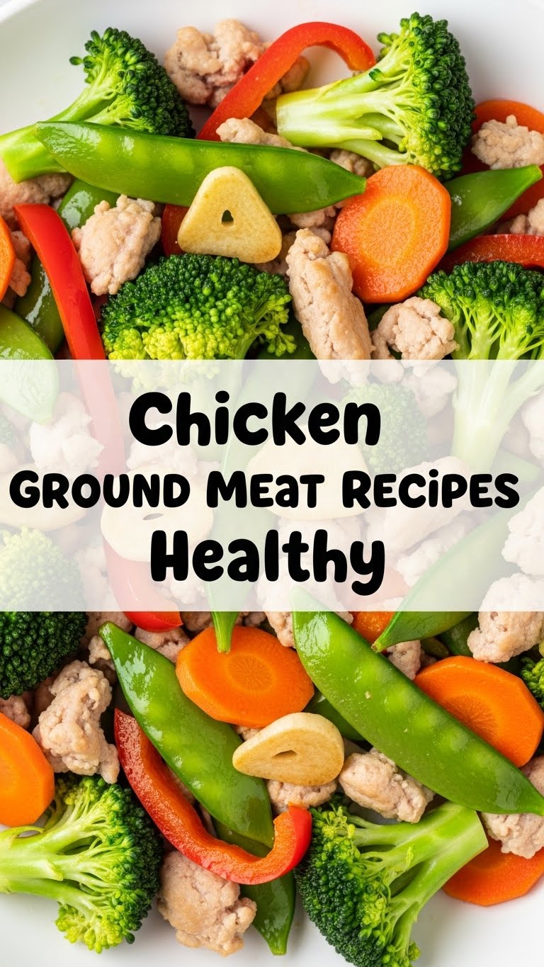 Chicken Ground Meat Recipes Healthy