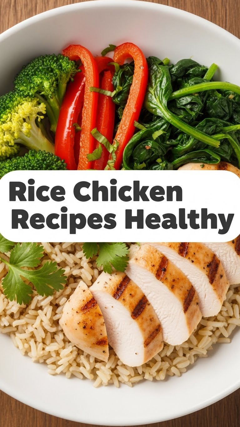 Rice Chicken Recipes Healthy