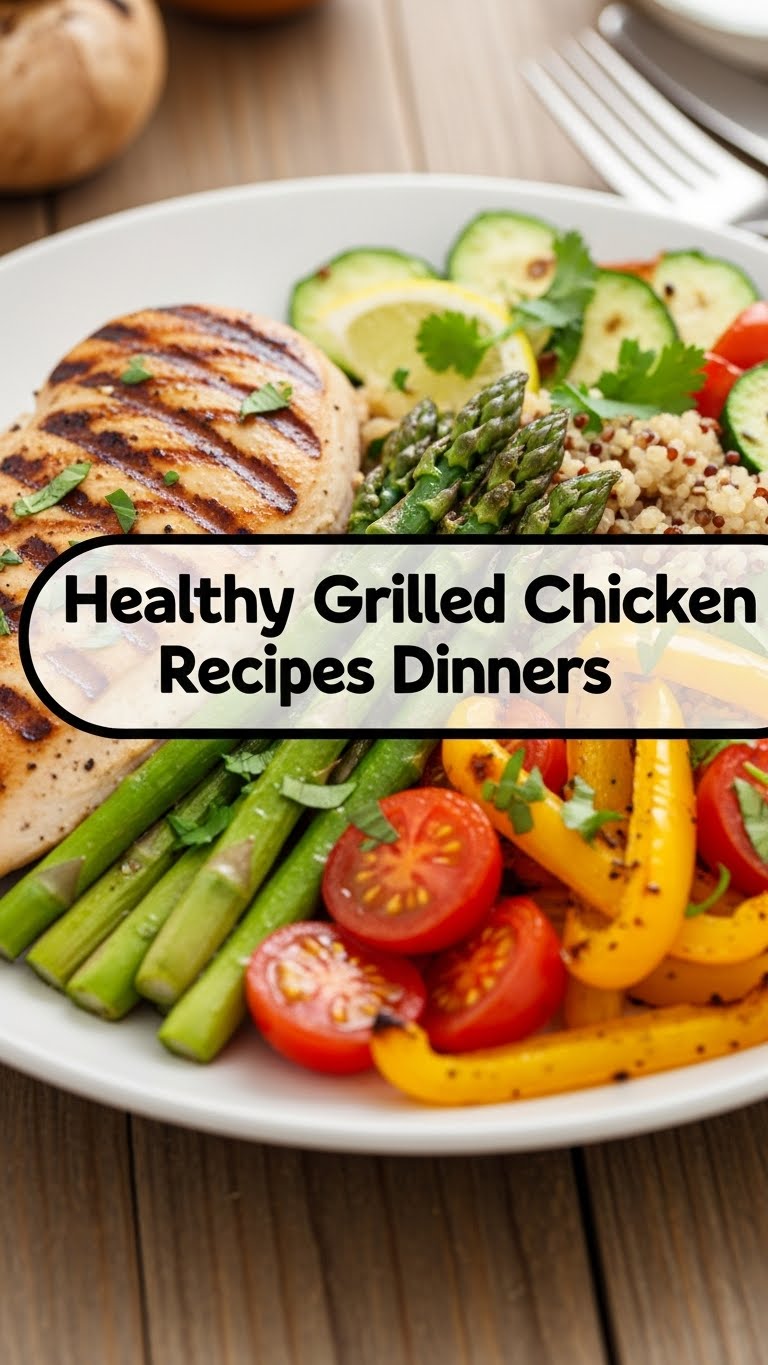 Healthy Grilled Chicken Recipes Dinners