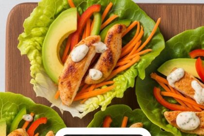 Healthy Chicken Wrap Recipes Low Carb