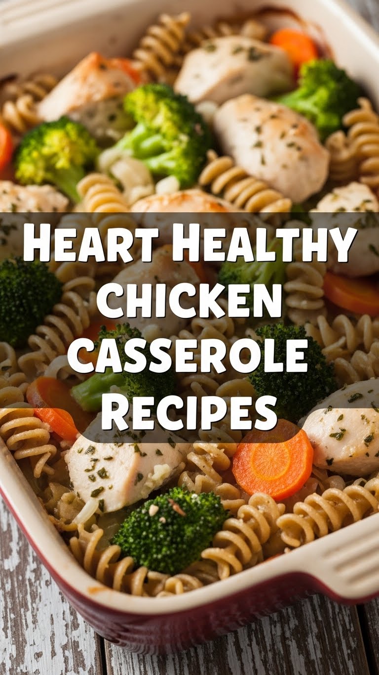 Heart Healthy Chicken Casserole Recipes