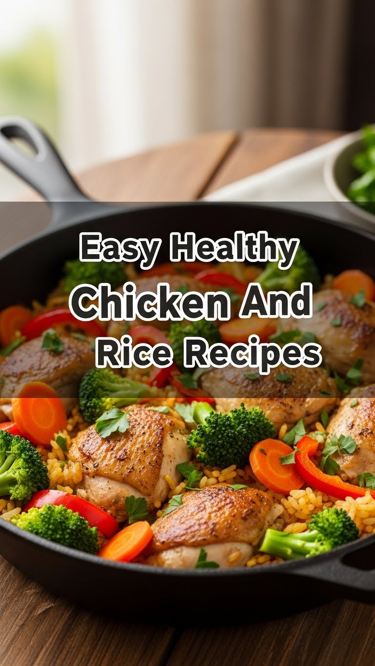 Easy Healthy Chicken And Rice Recipes