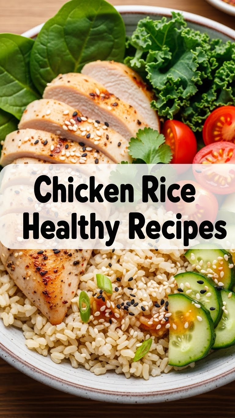 Chicken Rice Healthy Recipes
